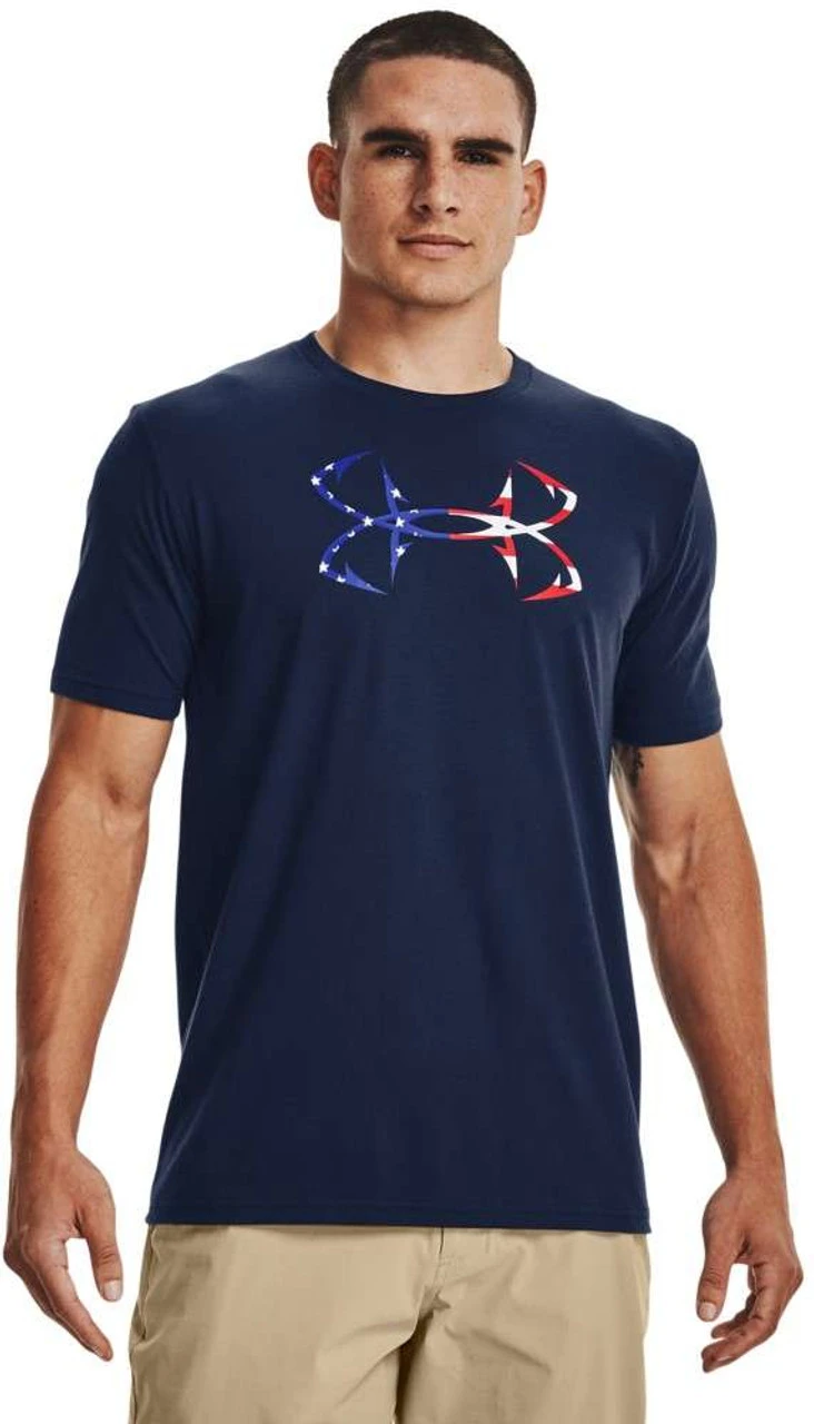 Under Armour Mens Freedom Hook T-shirt - Image 7