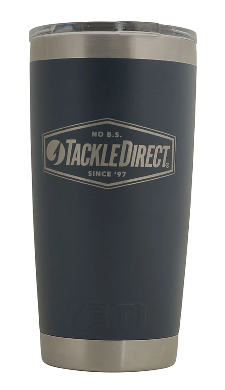 YETI Rambler 20oz - TackleDirect No BS Logo